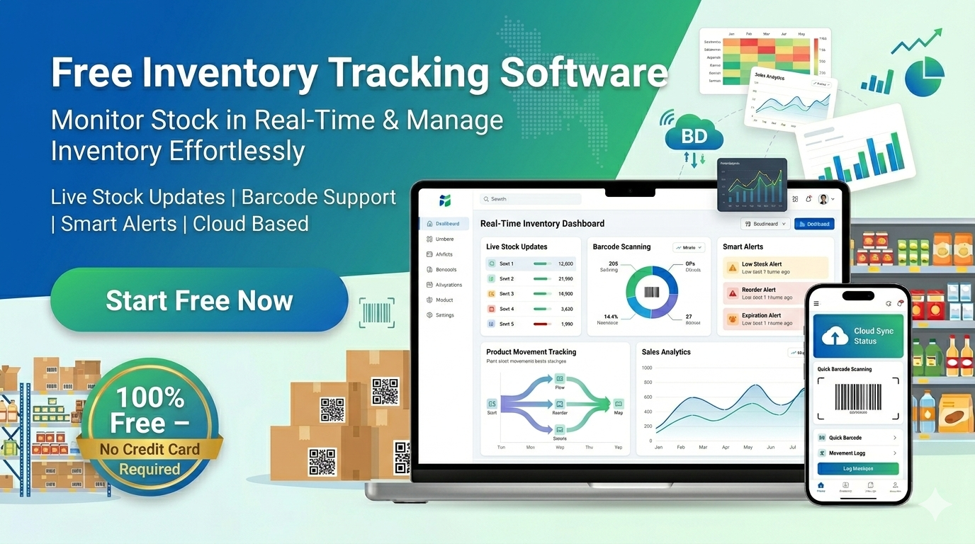 Inventory Tracking Software Free in BD